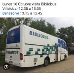 visita bibliobues a Villalobar y Benazolve