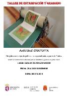 Taller estampación y grabado